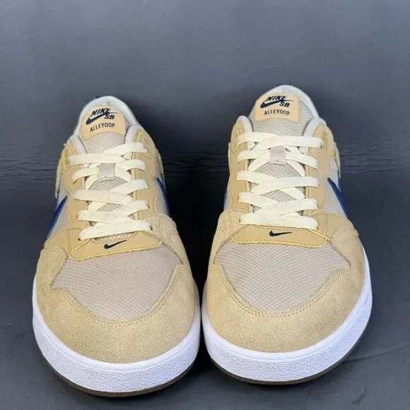 Nike Alleyoop SB 'Club Gold Navy' athletic sneaker shoes men’s size 11.5